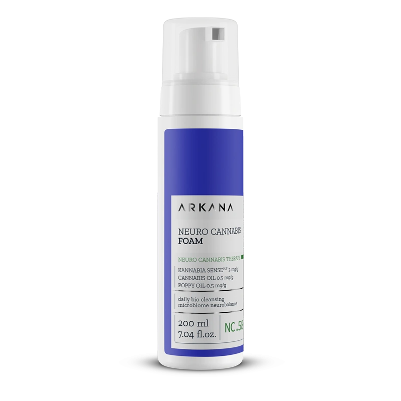 Kanabisowa neuro-pianka do mycia dla skór zestresowanych i dysfunkcyjnych 200 ml