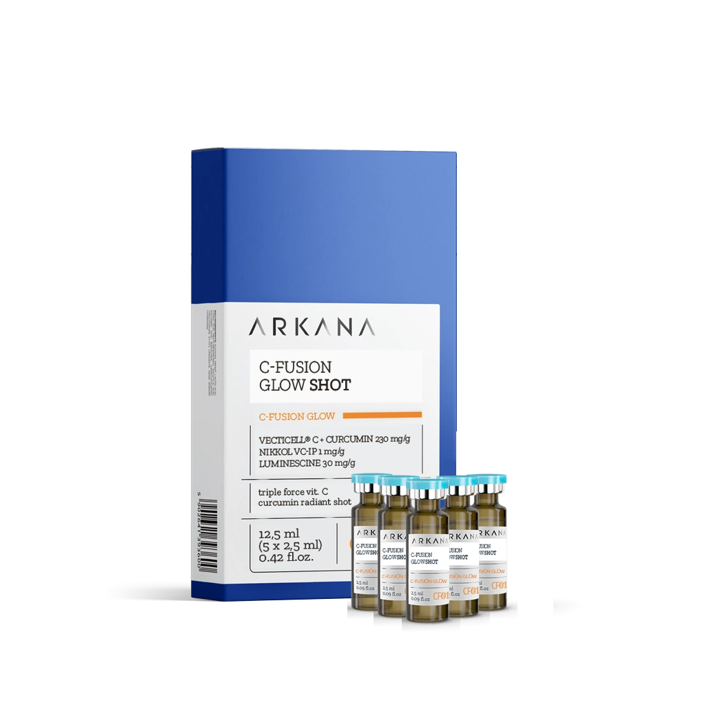 Rozświetlające serum z witaminą C i kurkuminą 5 x 2,5 ml
