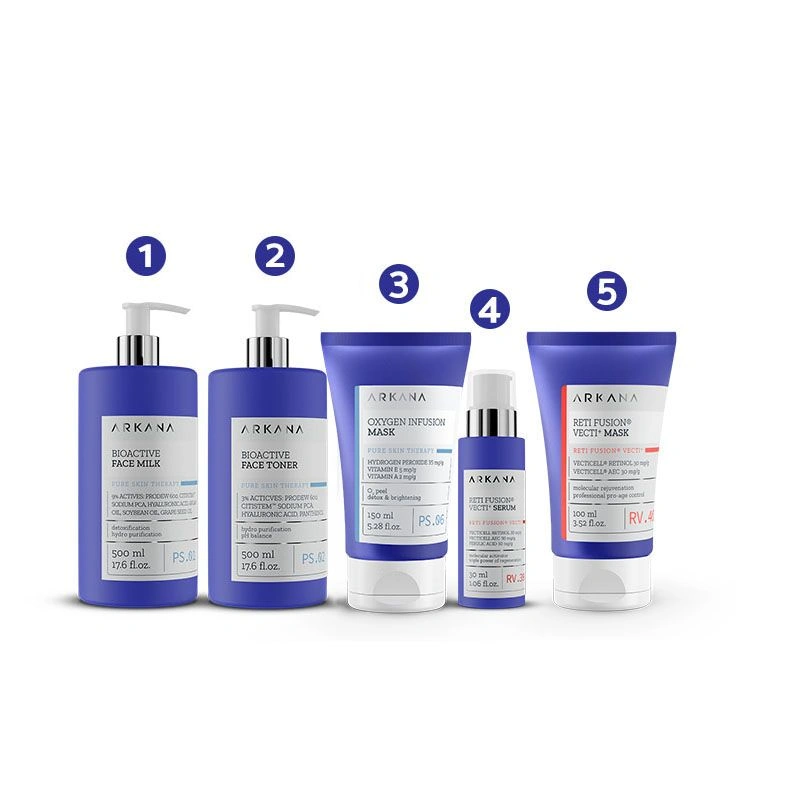 Stymulujący ekspresowy zabieg odmładzający z wektorowym retinolem i enkapsulowanymi witaminami A, E, C