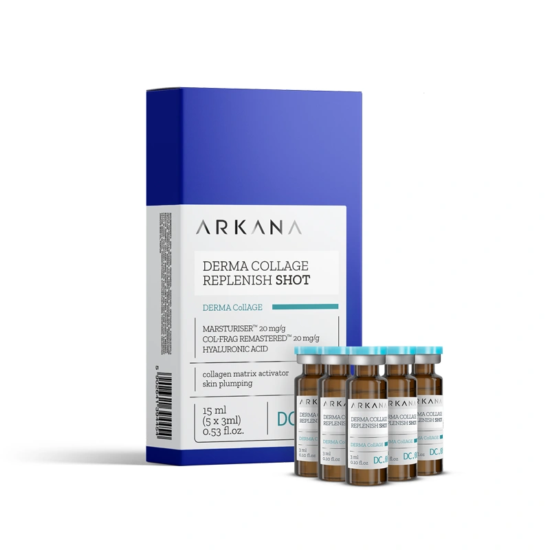 Nawilżający shot odbudowujący kolagen 5 x 3 ml