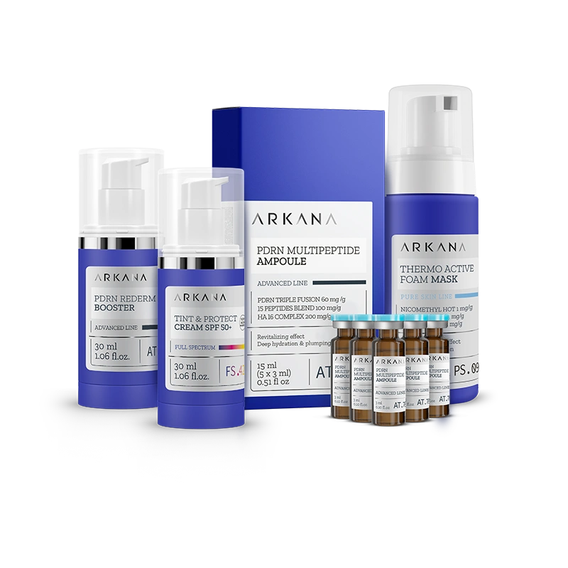 Zestaw PDRN do ochrony i rozświetlenia skóry