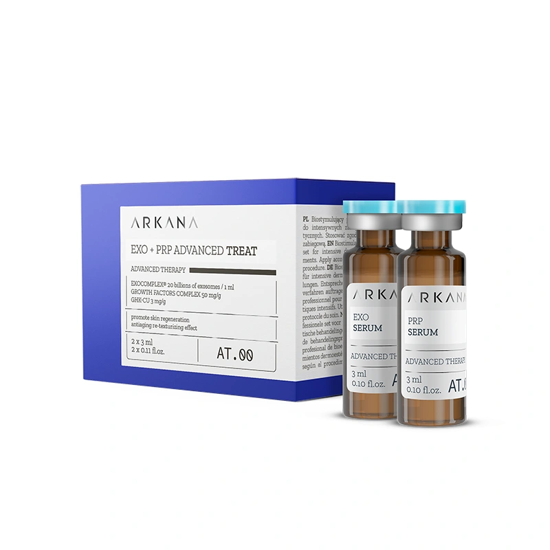 Zestaw do egzosomalnej modulacji skóry 2 x 3 ml