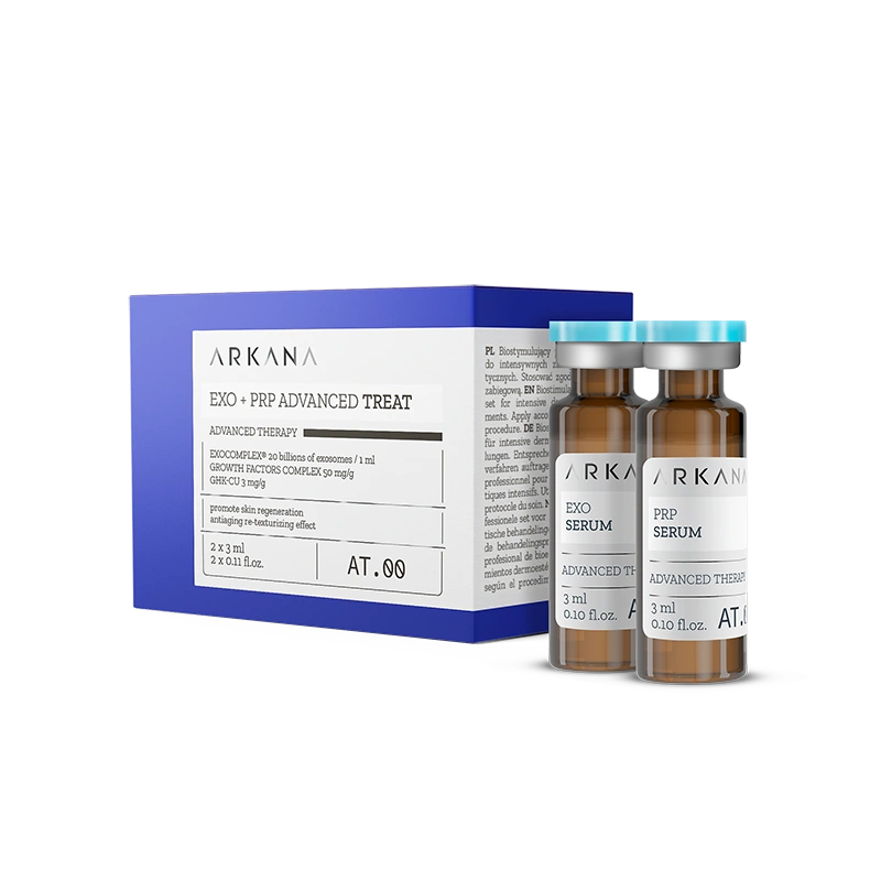Zestaw do egzosomalnej modulacji skóry 2 x 3 ml